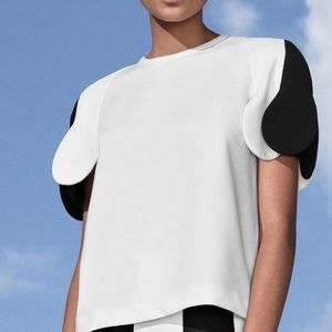 Victoria Beckham Target Pedal Sleeve Shirt Size M